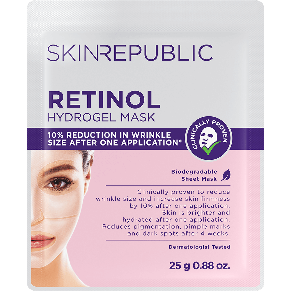 Retinol Hydrogel Face Mask