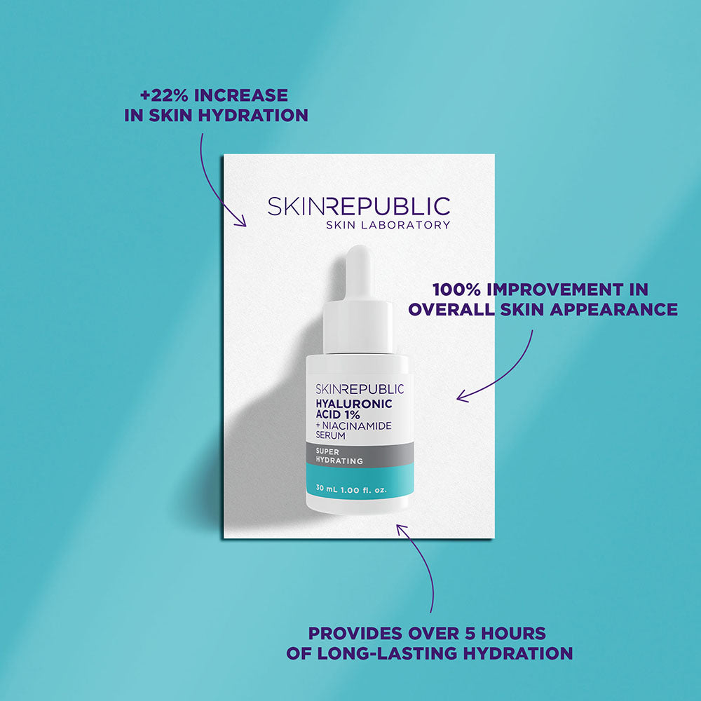 Hyaluronic Acid 1% + Niacinamide 2% Serum