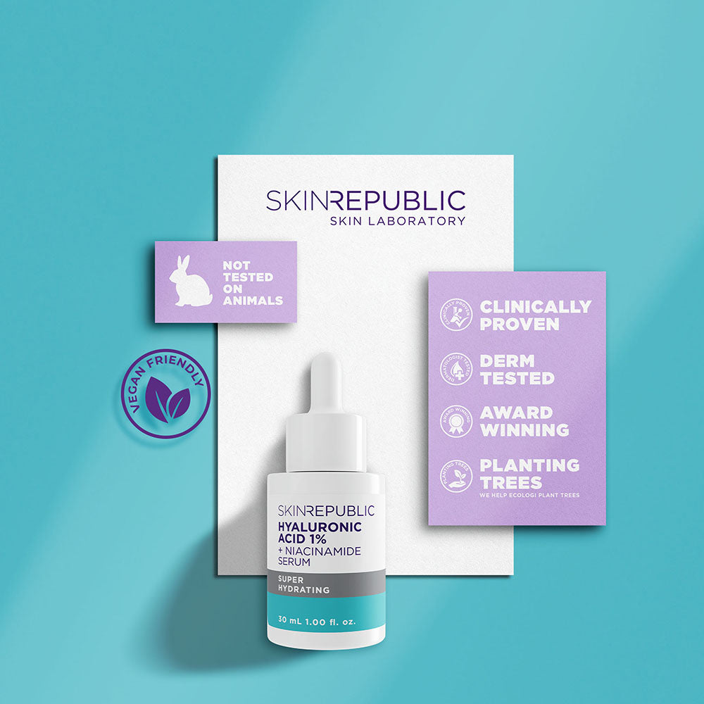 Hyaluronic Acid 1% + Niacinamide 2% Serum