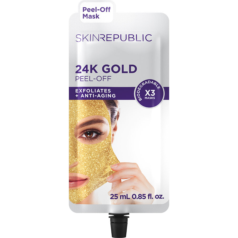 24K Gold Peel-Off Face Mask