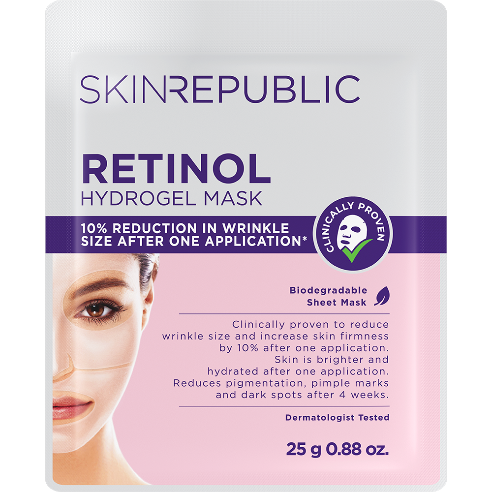 10 Pack Retinol Hydrogel Face Mask