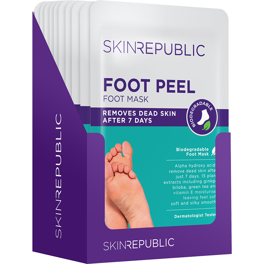 10 Pack Biodegradable Foot Peel