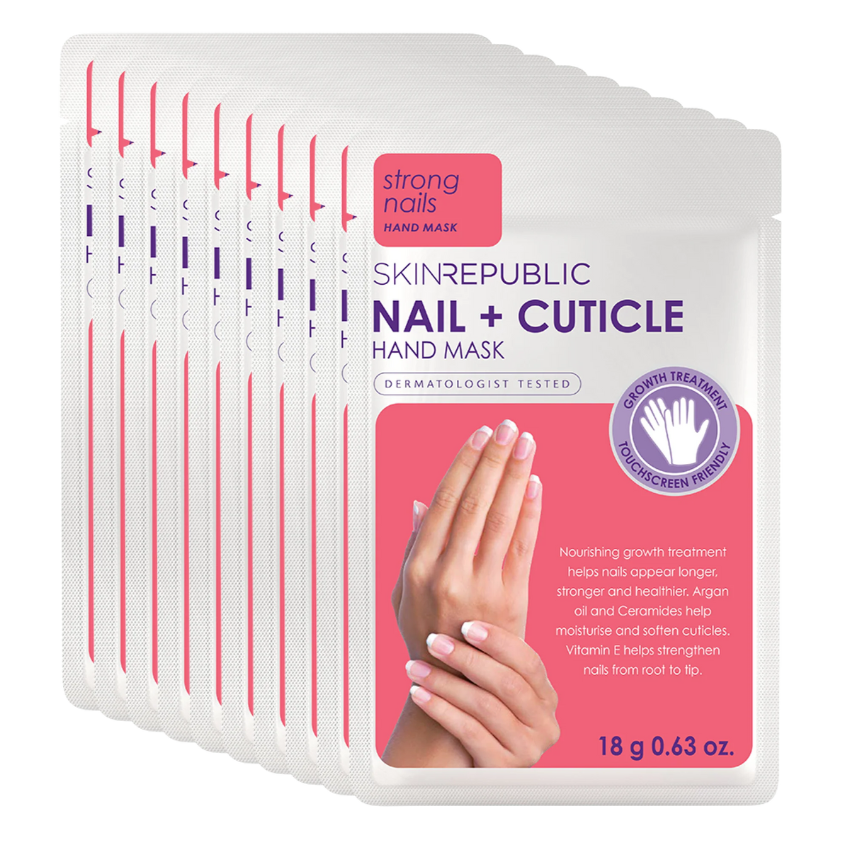 10 Pack Nail + Cuticle Hand Mask