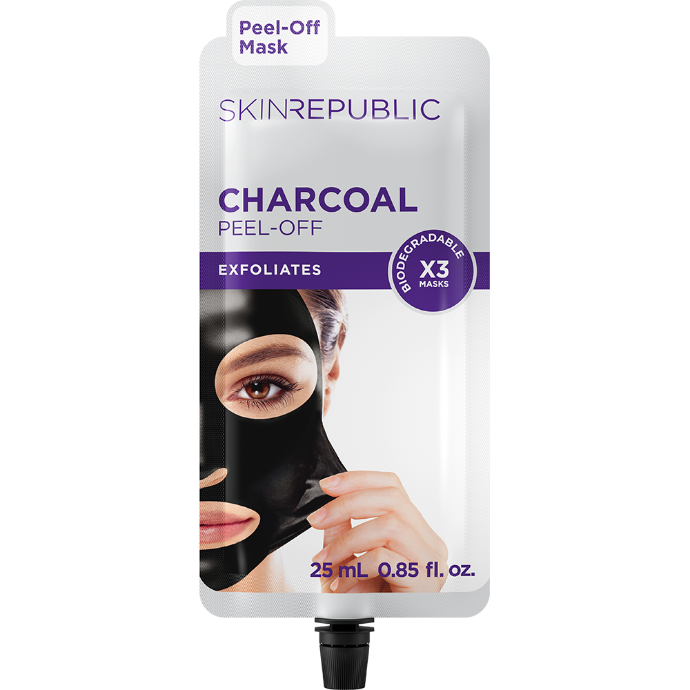 Charcoal Peel-Off Face Mask (3 Applications)